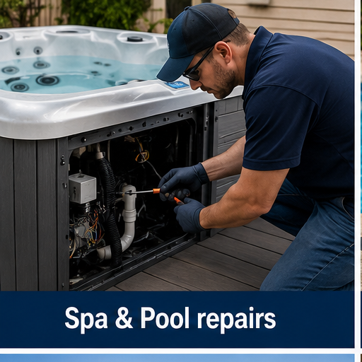 Spa and pool repair technician Auckland